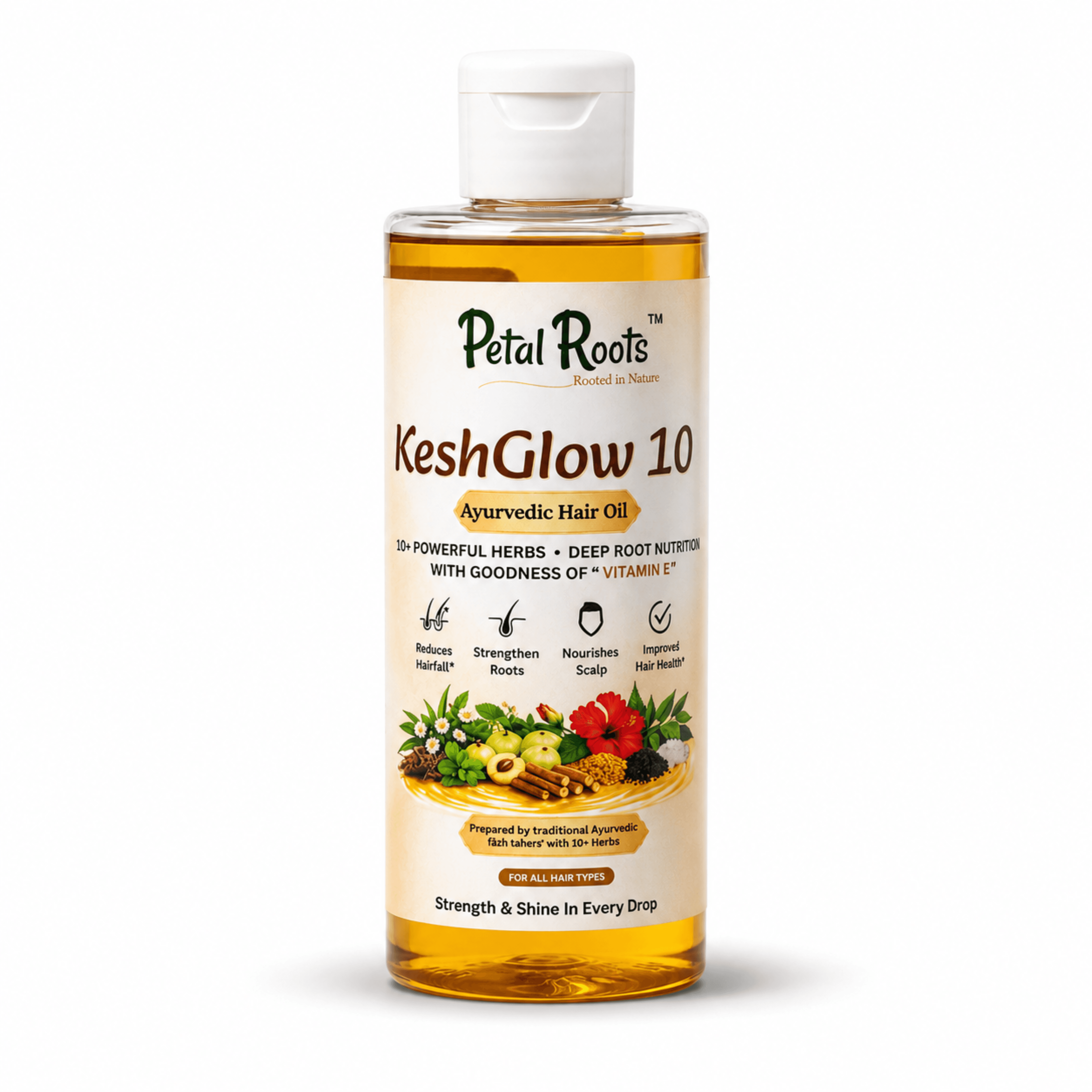 KeshGlow 10+ Ayurvedic Hair Oil