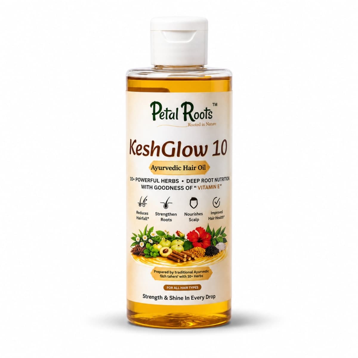 KeshGlow 10+ Ayurvedic Hair Oil