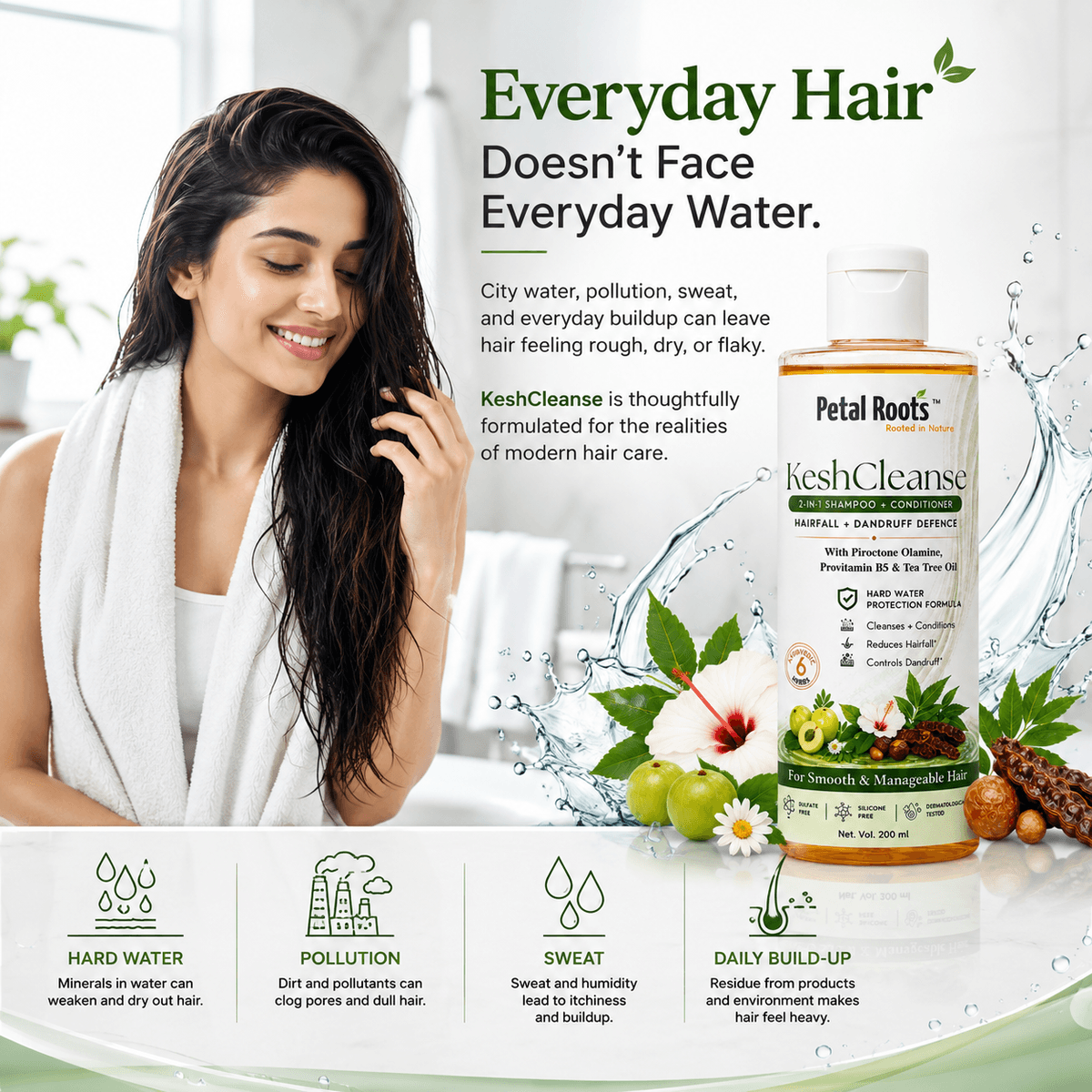 KeshCleanse Shampoo + Conditioner alternate view